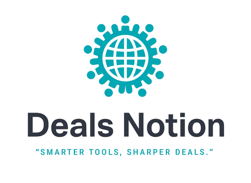 DealsNotion logo – modern and clean design representing software deals and digital solutions